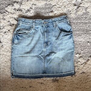 Old Navy Light Blue Denim Mini Skirt